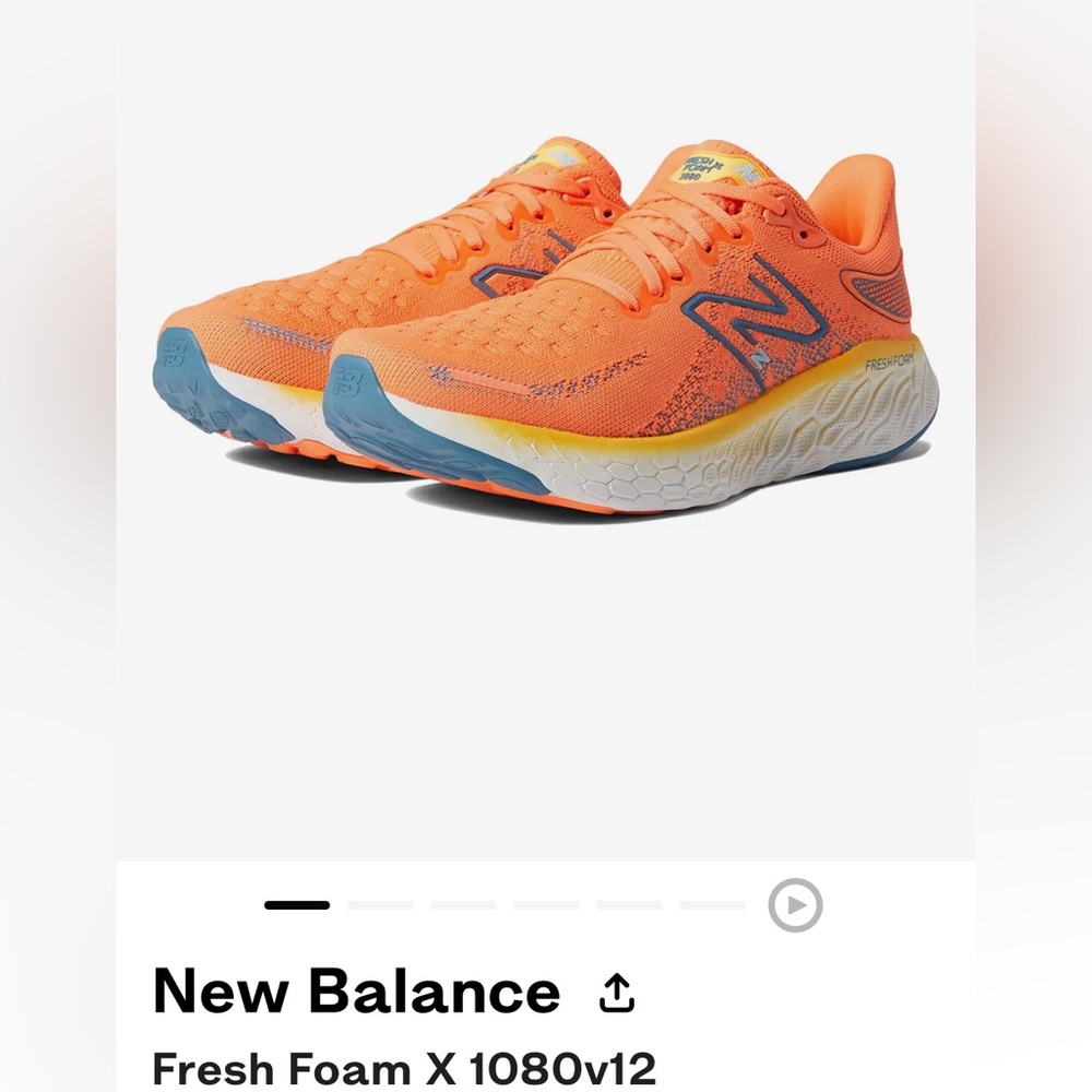 New Balance fresh foam 1080 mens 11.5 NEW
